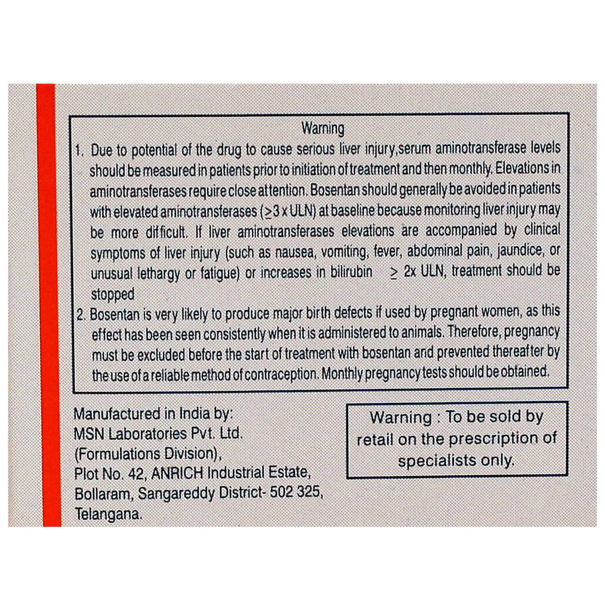 Lupibose 62.5 Tablet 10's, Pack of 10 TABLETS Lupibose 62.5 Tablet 10's, Pack of 10 TABLETS