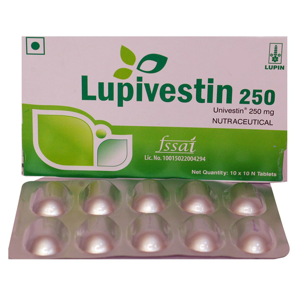 Lupivestin 250 Tablet 10's, Pack of 10 TABLETS Lupivestin 250 Tablet 10's, Pack of 10 TABLETS