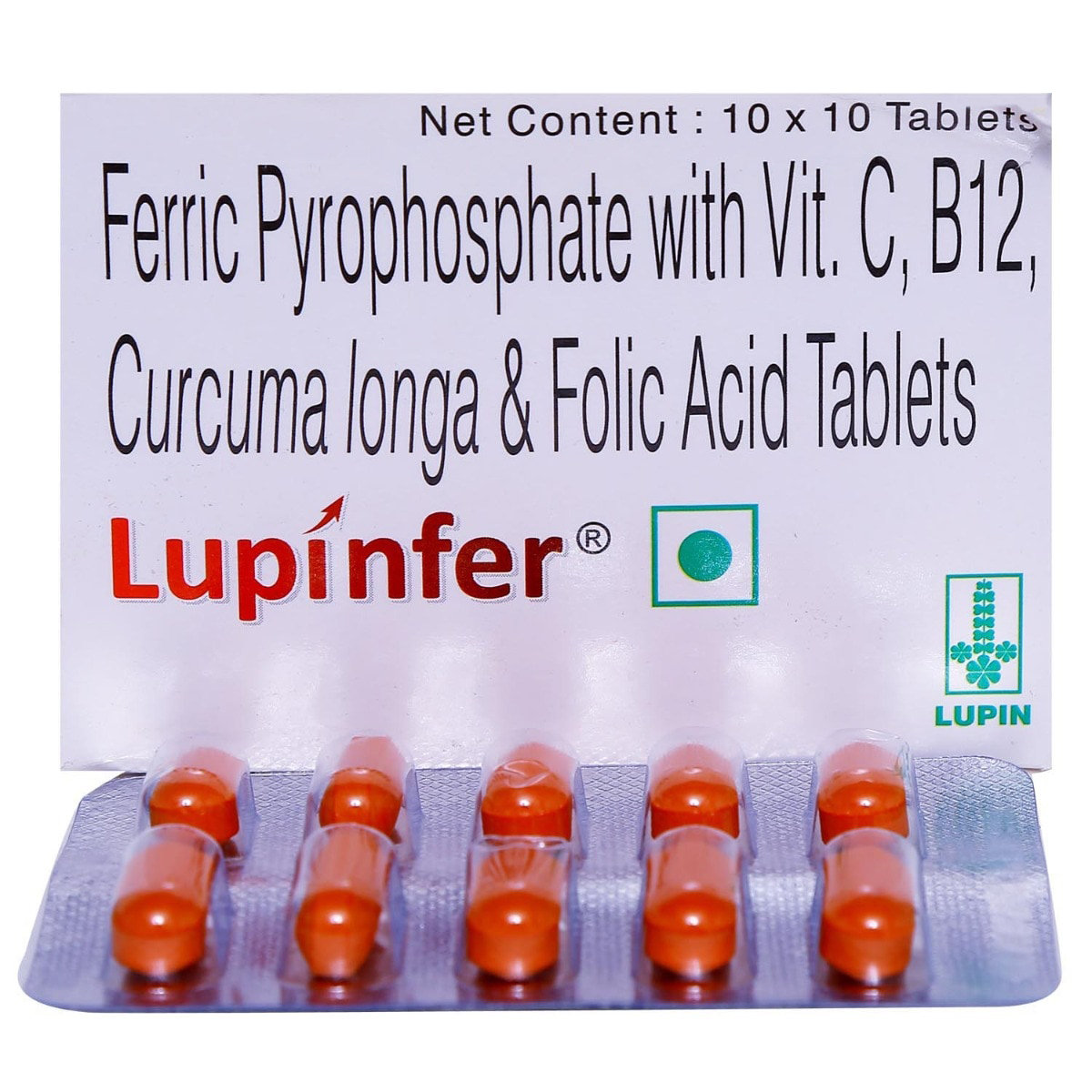Lupinfer Tablet 10's, Pack of 10 Lupinfer Tablet 10's, Pack of 10