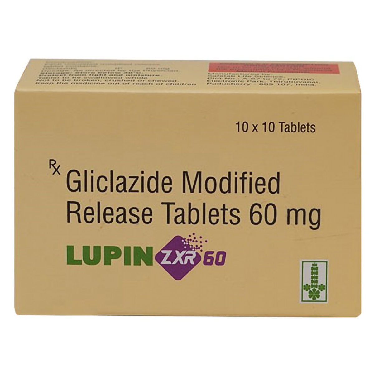 Lupin ZXR 60 Tablet 10's, Pack of 10 TABLETS Lupin ZXR 60 Tablet 10's, Pack of 10 TABLETS