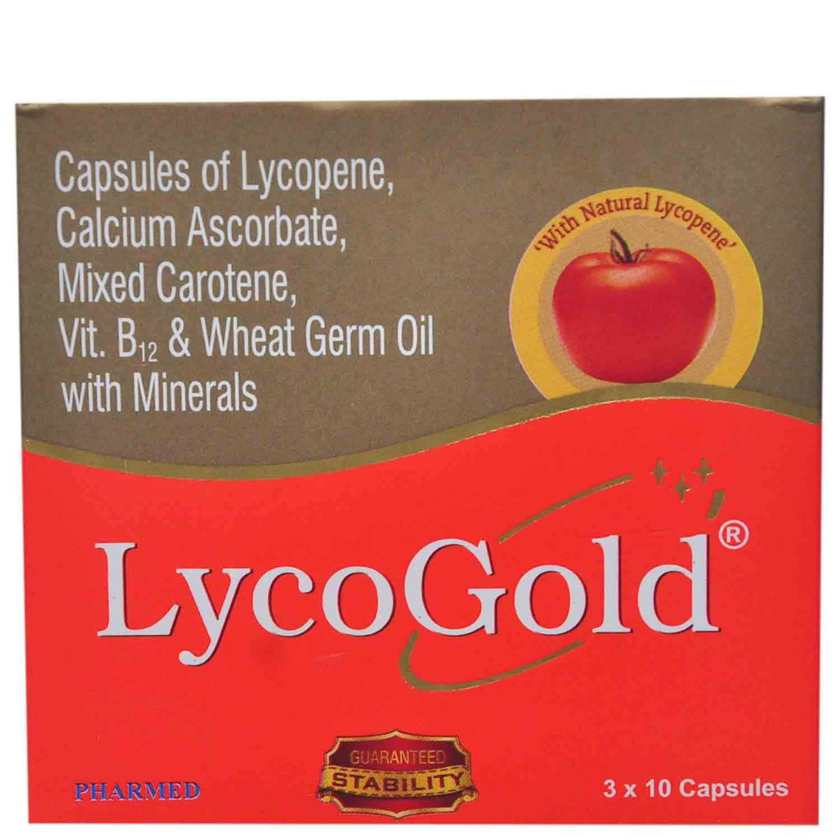Lycogold Capsule 10's, Pack of 10 Lycogold Capsule 10's, Pack of 10