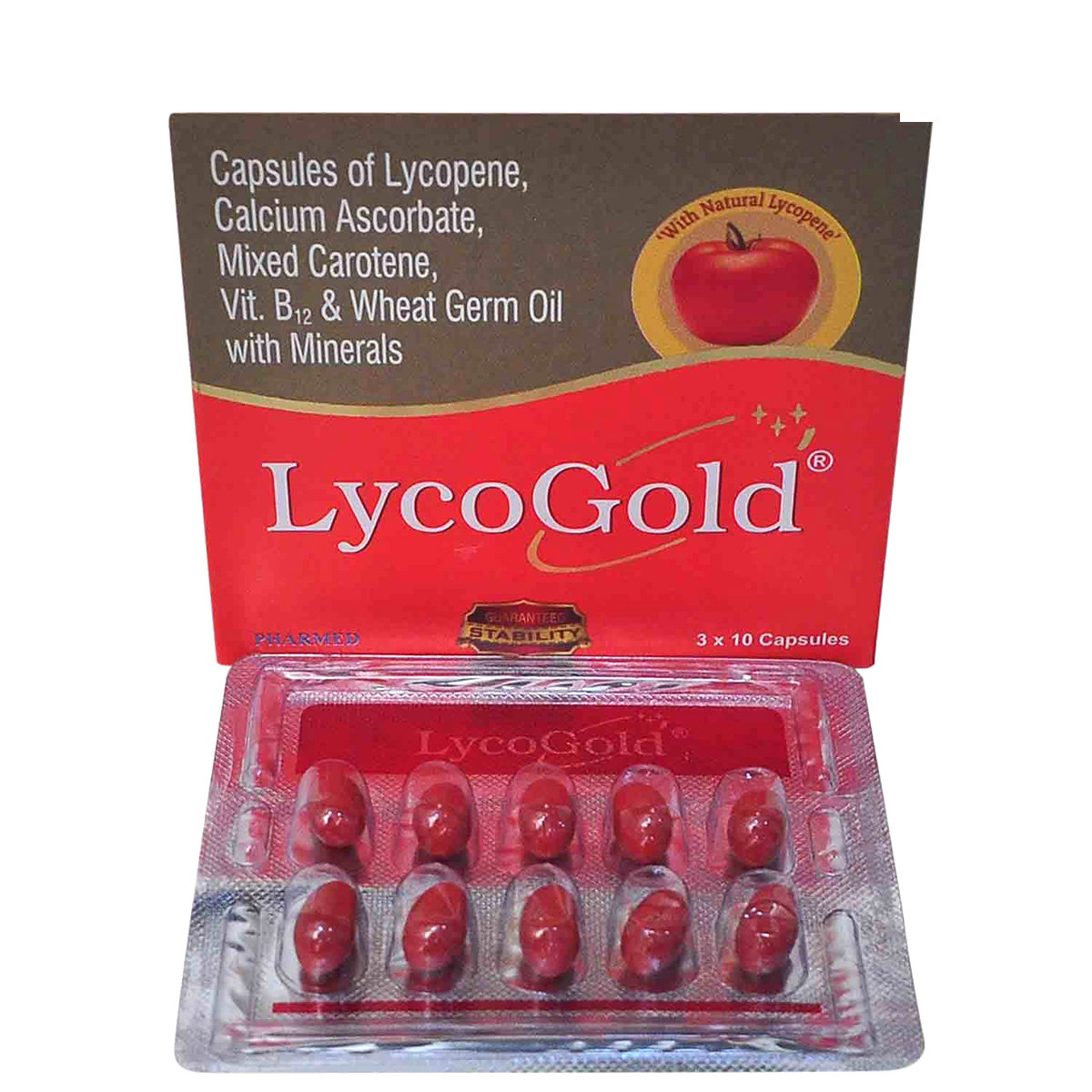 Lycogold Capsule 10's, Pack of 10 Lycogold Capsule 10's, Pack of 10