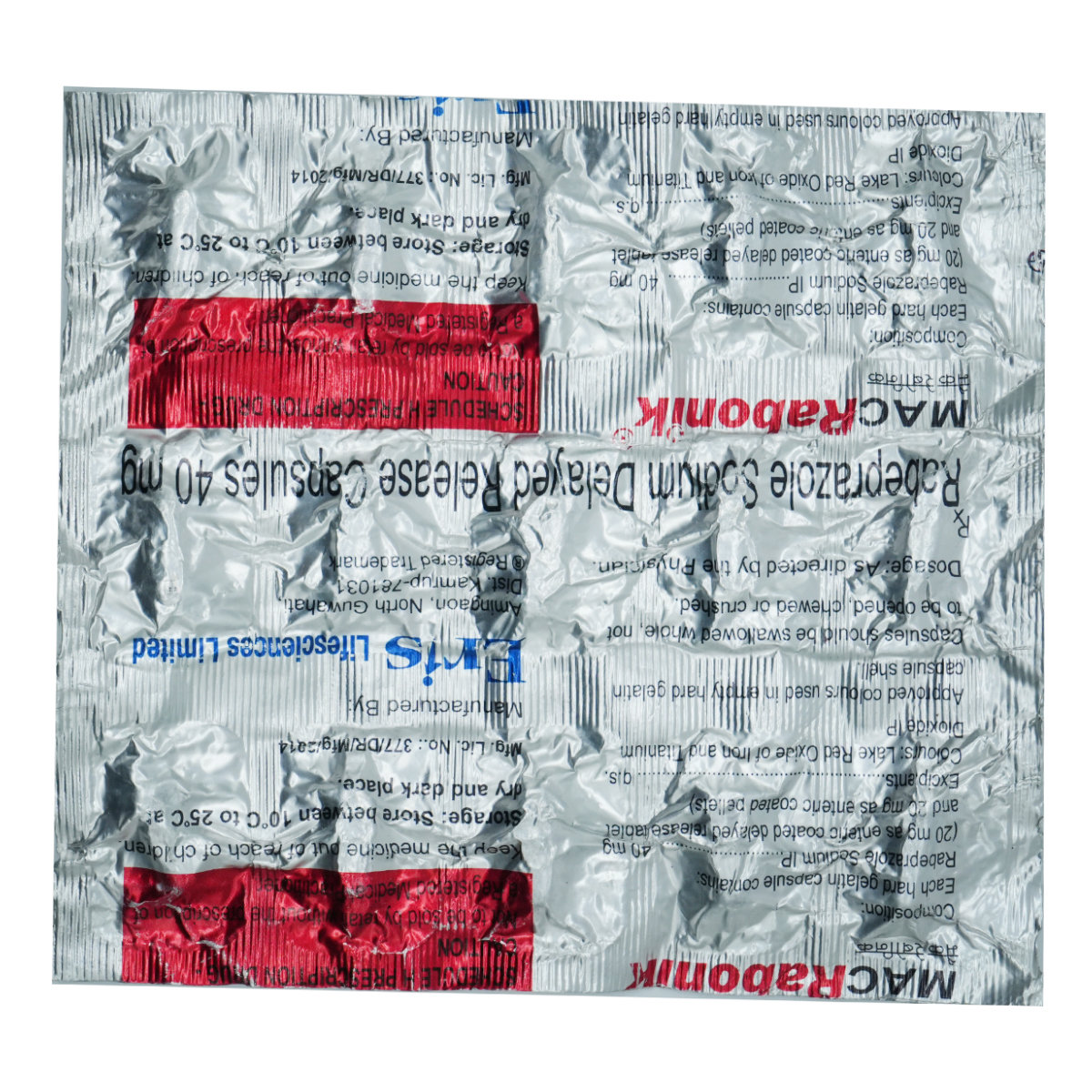 Mac Rabonik Capsule 15's, Pack of 15 CapsuleS Mac Rabonik Capsule 15's, Pack of 15 CapsuleS