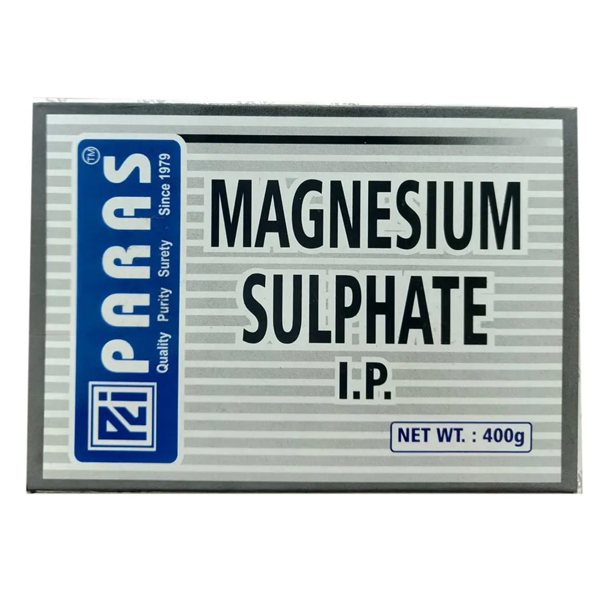 MAGNESIUM SULPHATE 400GM, Pack of 1 POWDER MAGNESIUM SULPHATE 400GM, Pack of 1 POWDER