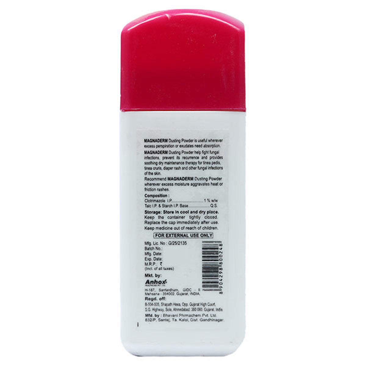 Magnaderm Dusting Powder 75 gm, Pack of 1 DUSTING POWDER Magnaderm Dusting Powder 75 gm, Pack of 1 DUSTING POWDER