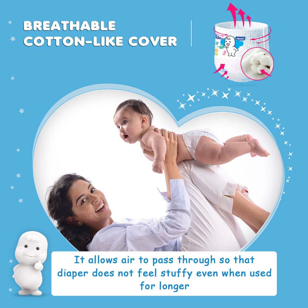 MamyPoko Extra Absorb Diaper Pants XL, 4 Count, Pack of 1 MamyPoko Extra Absorb Diaper Pants XL, 4 Count, Pack of 1