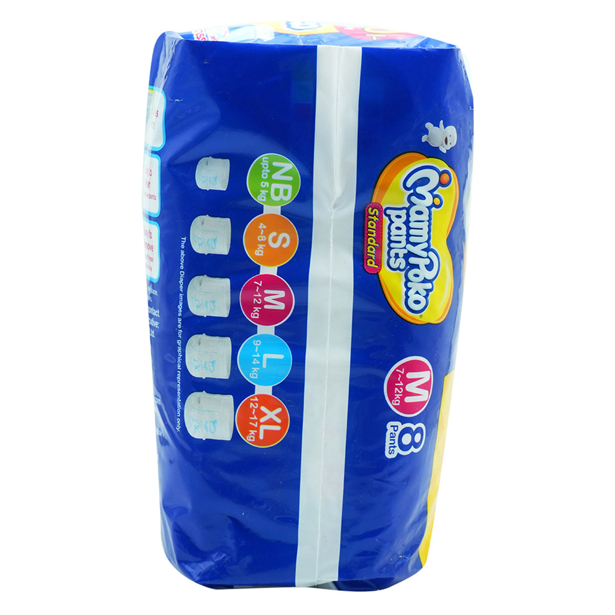 MamyPoko Standard Diaper Pants Medium, 8 Count, Pack of 1 MamyPoko Standard Diaper Pants Medium, 8 Count, Pack of 1