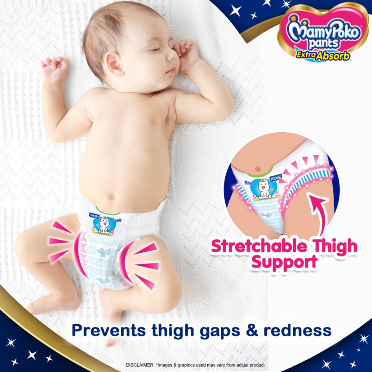 MamyPoko Extra Absorb Diaper Pants New Born, 32 Count, Pack of 1 MamyPoko Extra Absorb Diaper Pants New Born, 32 Count, Pack of 1