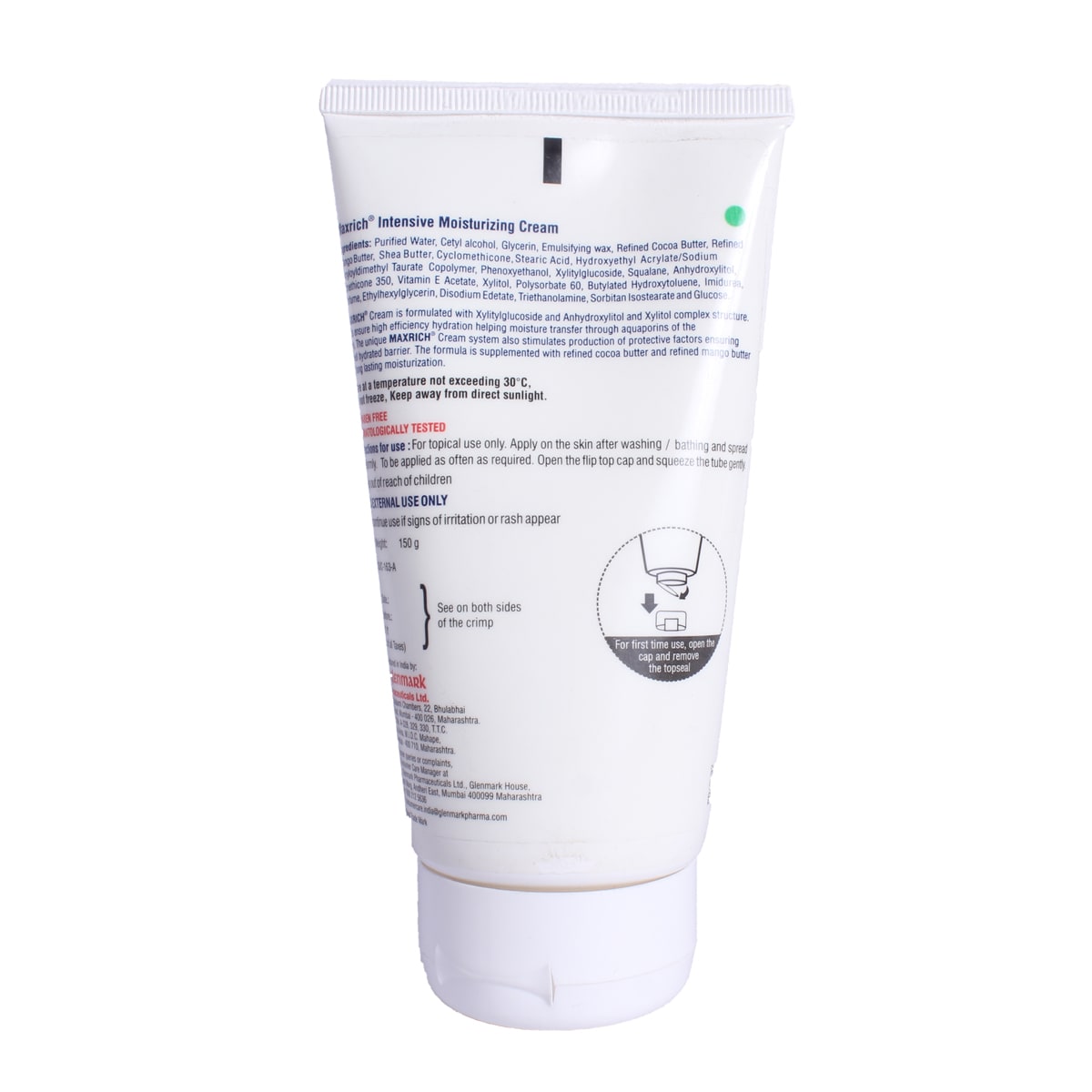 Maxrich Moisturizing Cream 150 gm, Pack of 1 Maxrich Moisturizing Cream 150 gm, Pack of 1