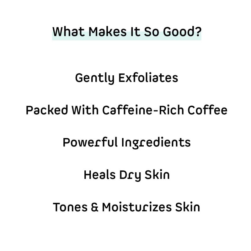 Mcaffeine Milky Brew Coffee Face Scrub 75 gm | Coffe With Almond Oil | 24hrs Of Moisturization | Gently Exfoliates | Heals Dry Skin | For Men & Women | For All Skin Type, Pack of 1 Mcaffeine Milky Brew Coffee Face Scrub 75 gm | Coffe With Almond Oil | 24hrs Of Moisturization | Gently Exfoliates | Heals Dry Skin | For Men & Women | For All Skin Type, Pack of 1