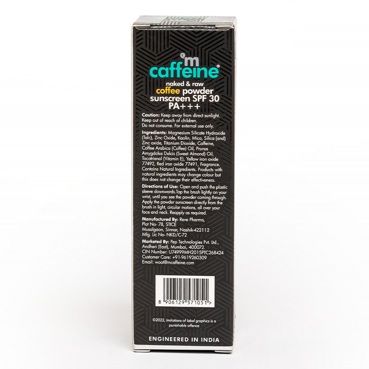 Mcaffeine Coffee Powder SPF 30 PA+++ Sunscreen, 4 gm, Pack of 1 Mcaffeine Coffee Powder SPF 30 PA+++ Sunscreen, 4 gm, Pack of 1