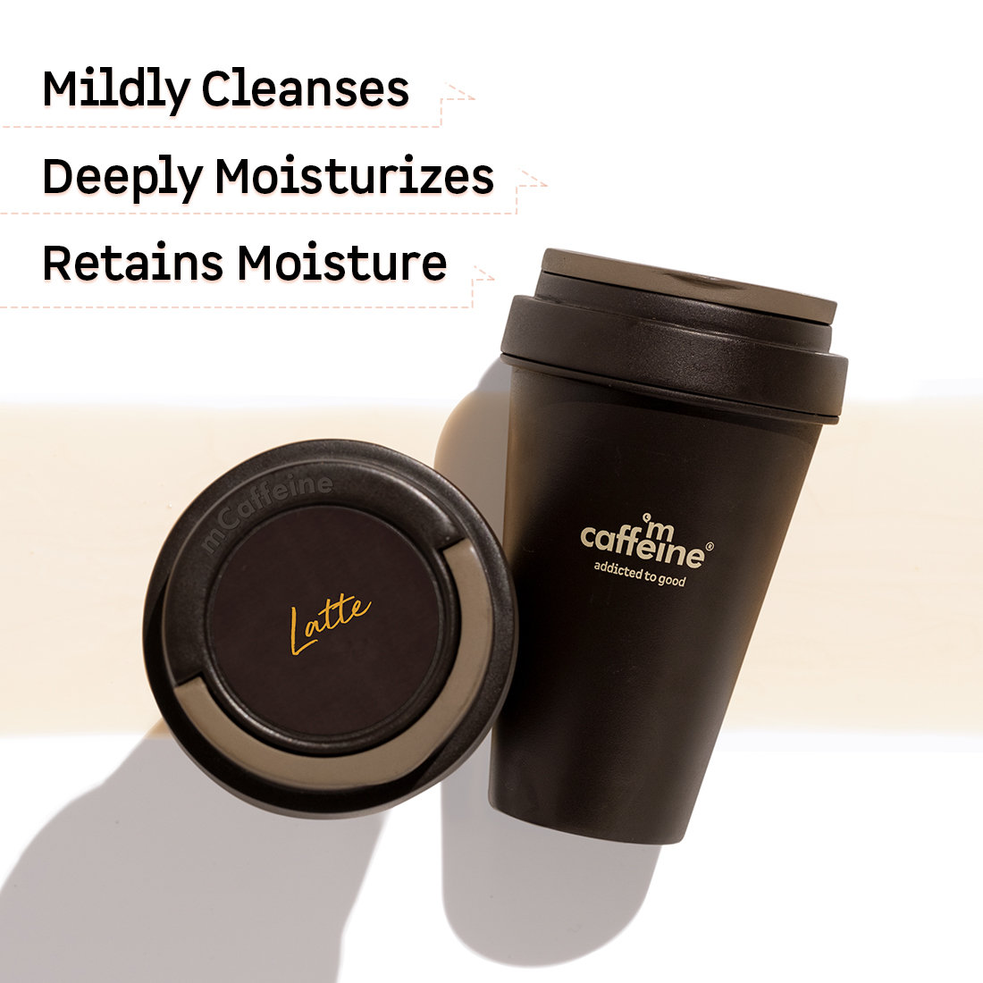 Mcaffeine Latte Coffee Body Wash 300 ml | Coffee & Murumuru Butter | For Gentle Cleansing | 24 Hrs Of Moisturization | For Men & Women | For All Skin Type, Pack of 1 Mcaffeine Latte Coffee Body Wash 300 ml | Coffee & Murumuru Butter | For Gentle Cleansing | 24 Hrs Of Moisturization | For Men & Women | For All Skin Type, Pack of 1