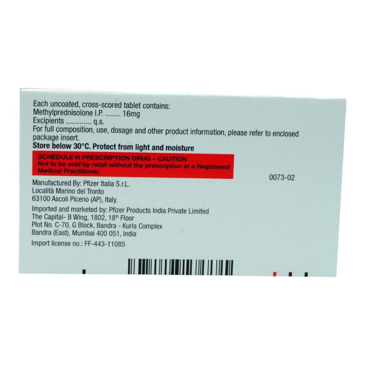 Medrol 16 mg Tablet 14's, Pack of 14 TABLETS Medrol 16 mg Tablet 14's, Pack of 14 TABLETS