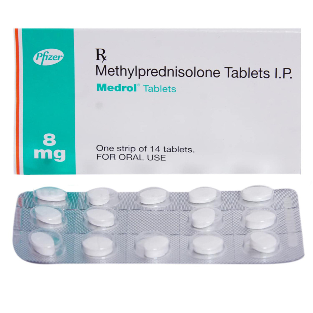 Medrol Tablet 14's, Pack of 14 TABLETS Medrol Tablet 14's, Pack of 14 TABLETS
