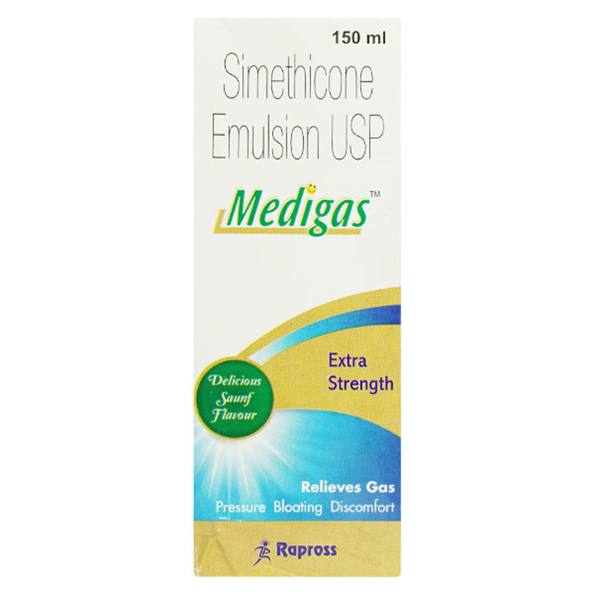 Medigas Saunf Emulsion 150 ml, Pack of 1 EMULSION Medigas Saunf Emulsion 150 ml, Pack of 1 EMULSION