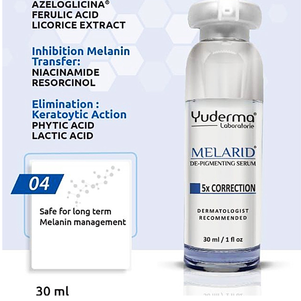 Melarid De-Pigmenting Serum 30 ml, Pack of 1 Melarid De-Pigmenting Serum 30 ml, Pack of 1