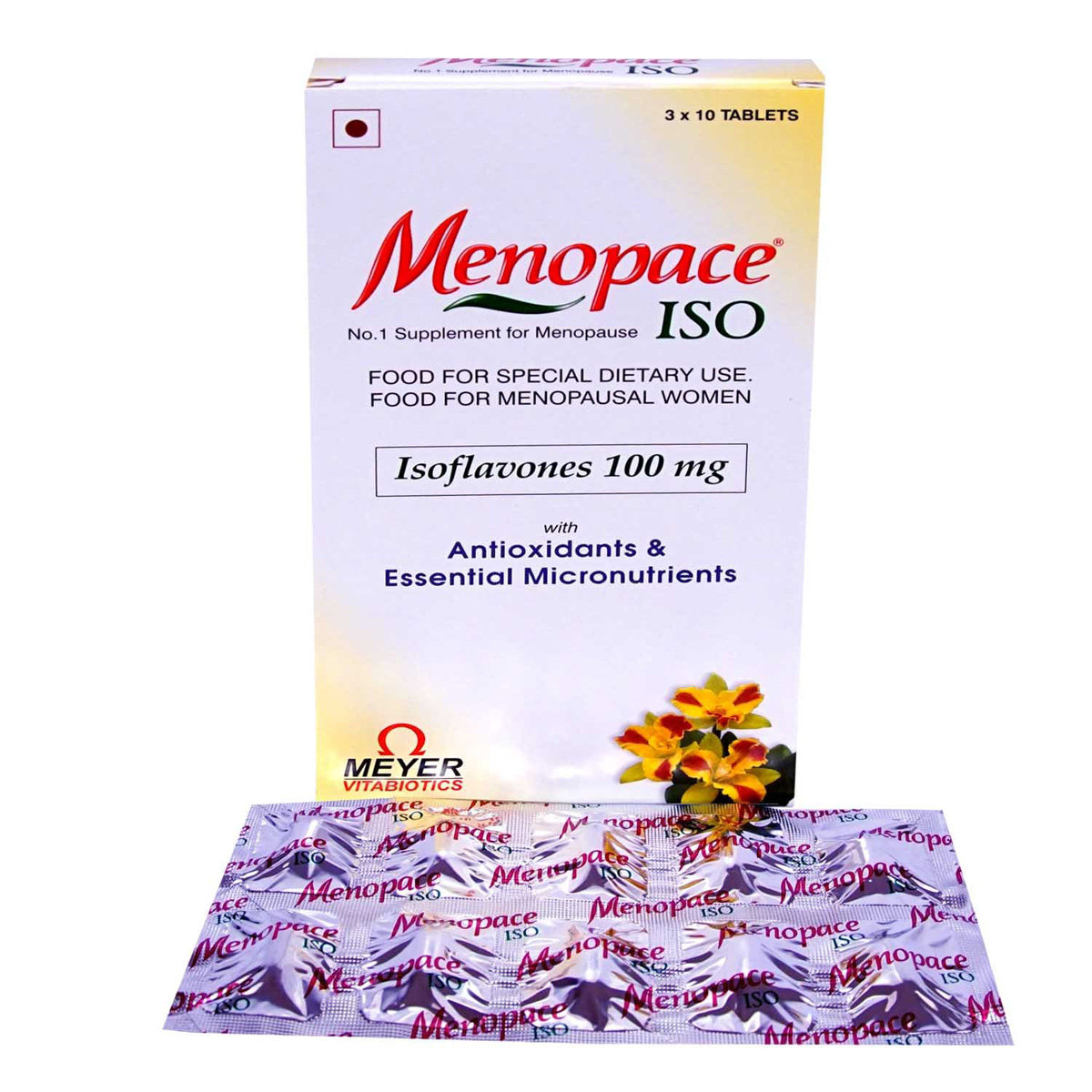 Menopace ISO Tablet 10's, Pack of 10 Menopace ISO Tablet 10's, Pack of 10