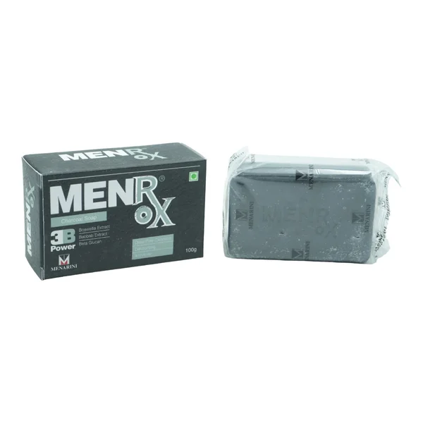 Menrox Charcoal Soap 100gm, Pack of 1