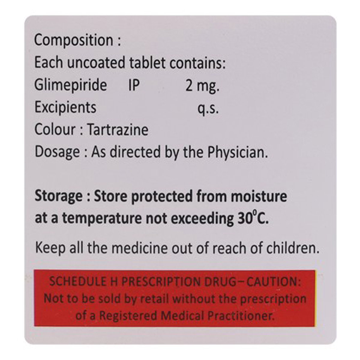 Mepride 2 Tablet 15's, Pack of 15 TABLETS Mepride 2 Tablet 15's, Pack of 15 TABLETS