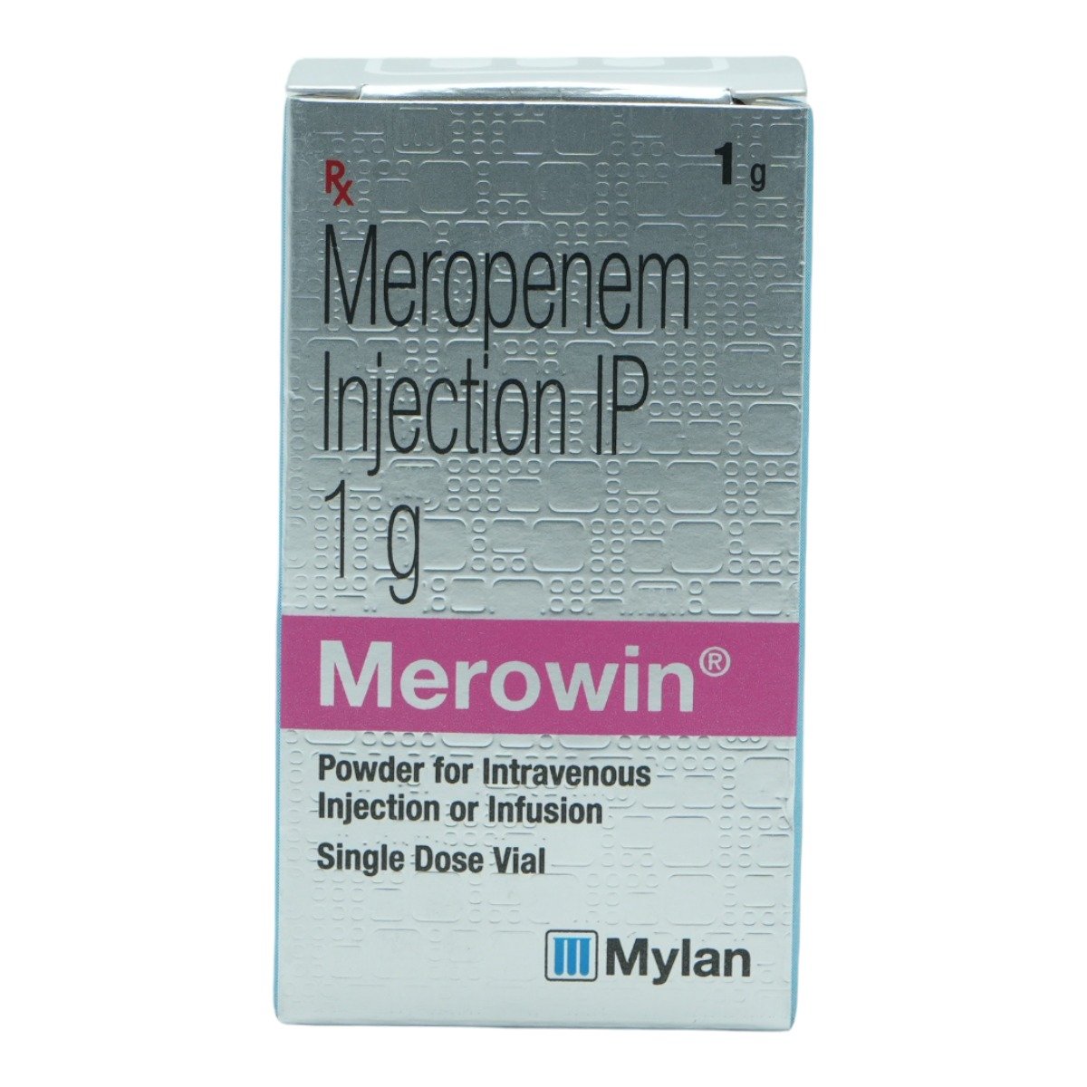 Merowin 1000 mg Injection 1's, Pack of 1 Injection Merowin 1000 mg Injection 1's, Pack of 1 Injection