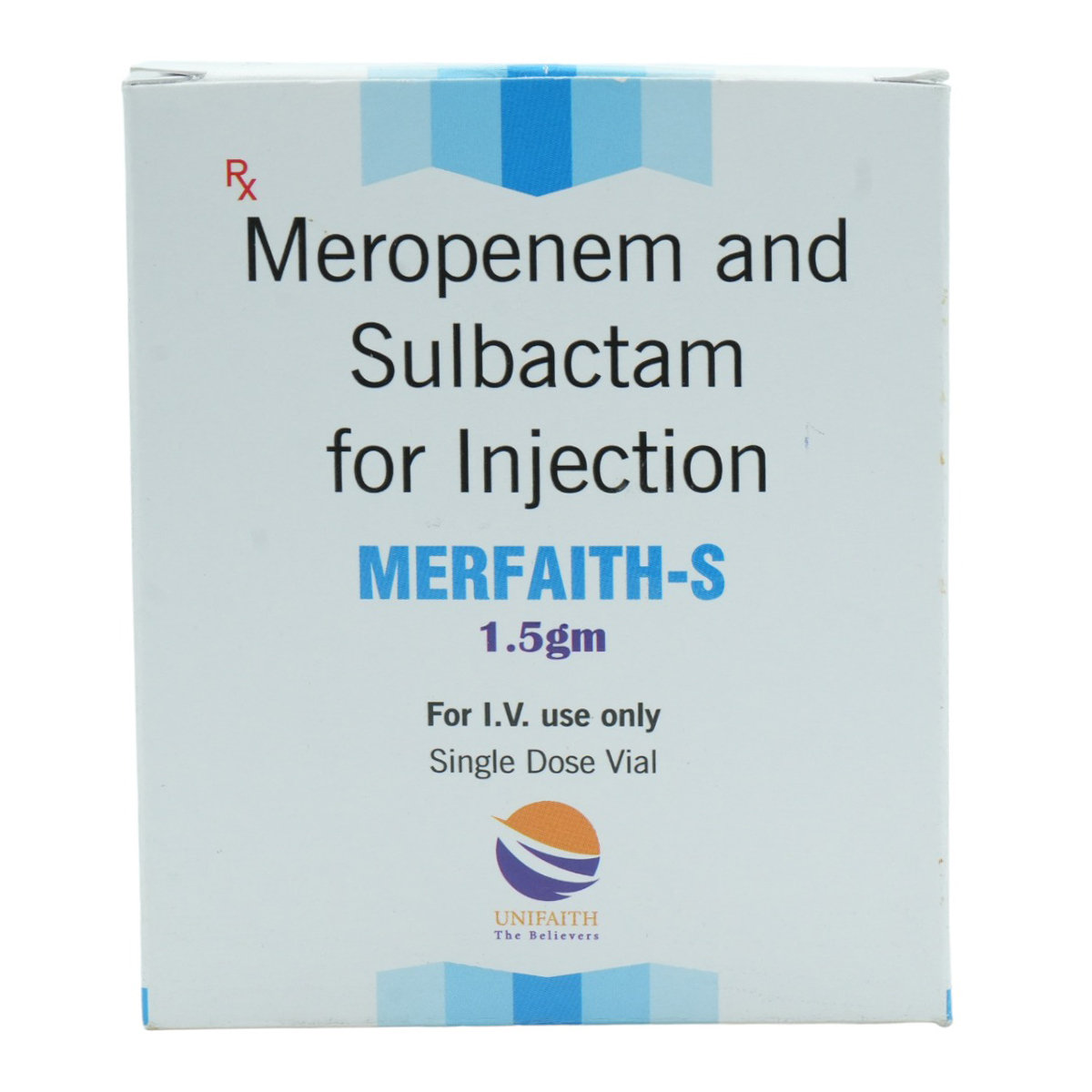 Merfaith-S 1.5 gm Injection 1's, Pack of 1 INJECTION Merfaith-S 1.5 gm Injection 1's, Pack of 1 INJECTION