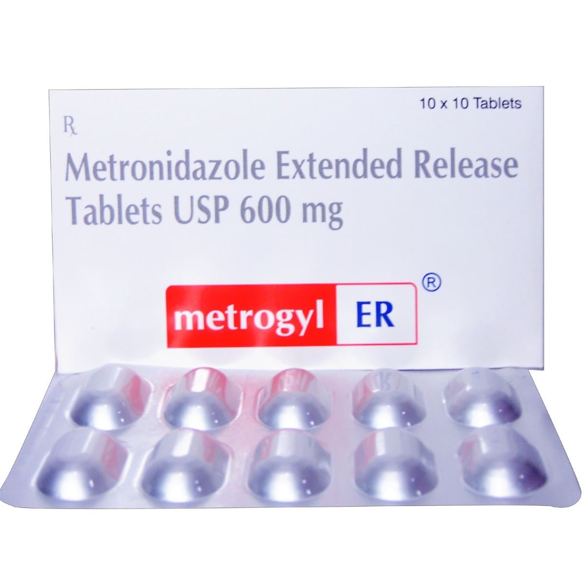 Metrogyl ER Tablet 10's, Pack of 10 TABLETS Metrogyl ER Tablet 10's, Pack of 10 TABLETS