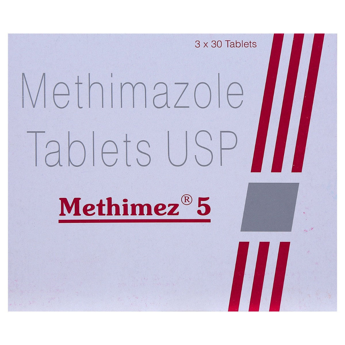 Methimez 5 Tablet 30's, Pack of 30 TABLETS Methimez 5 Tablet 30's, Pack of 30 TABLETS
