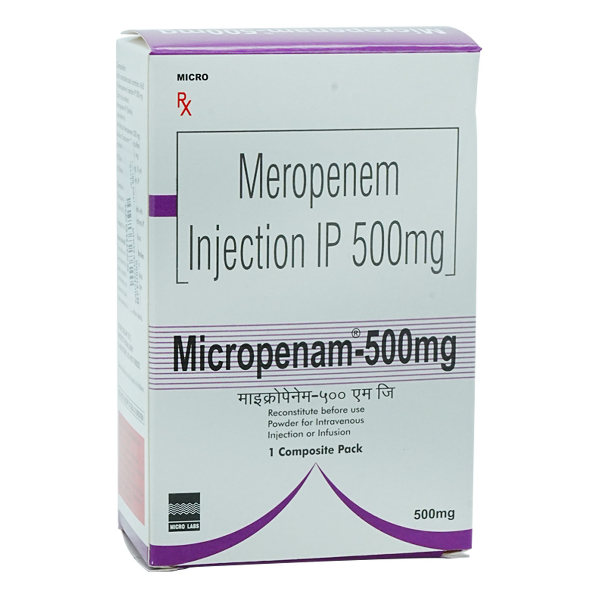 Micropenam-500 mg Injection 1's, Pack of 1 INJECTION Micropenam-500 mg Injection 1's, Pack of 1 INJECTION