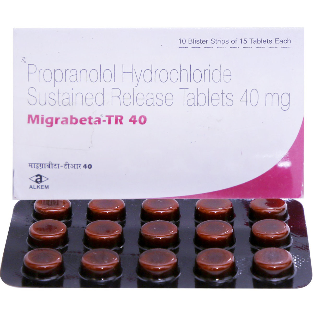 Migrabeta-TR 40 Tablet 15's, Pack of 15 TABLETS Migrabeta-TR 40 Tablet 15's, Pack of 15 TABLETS