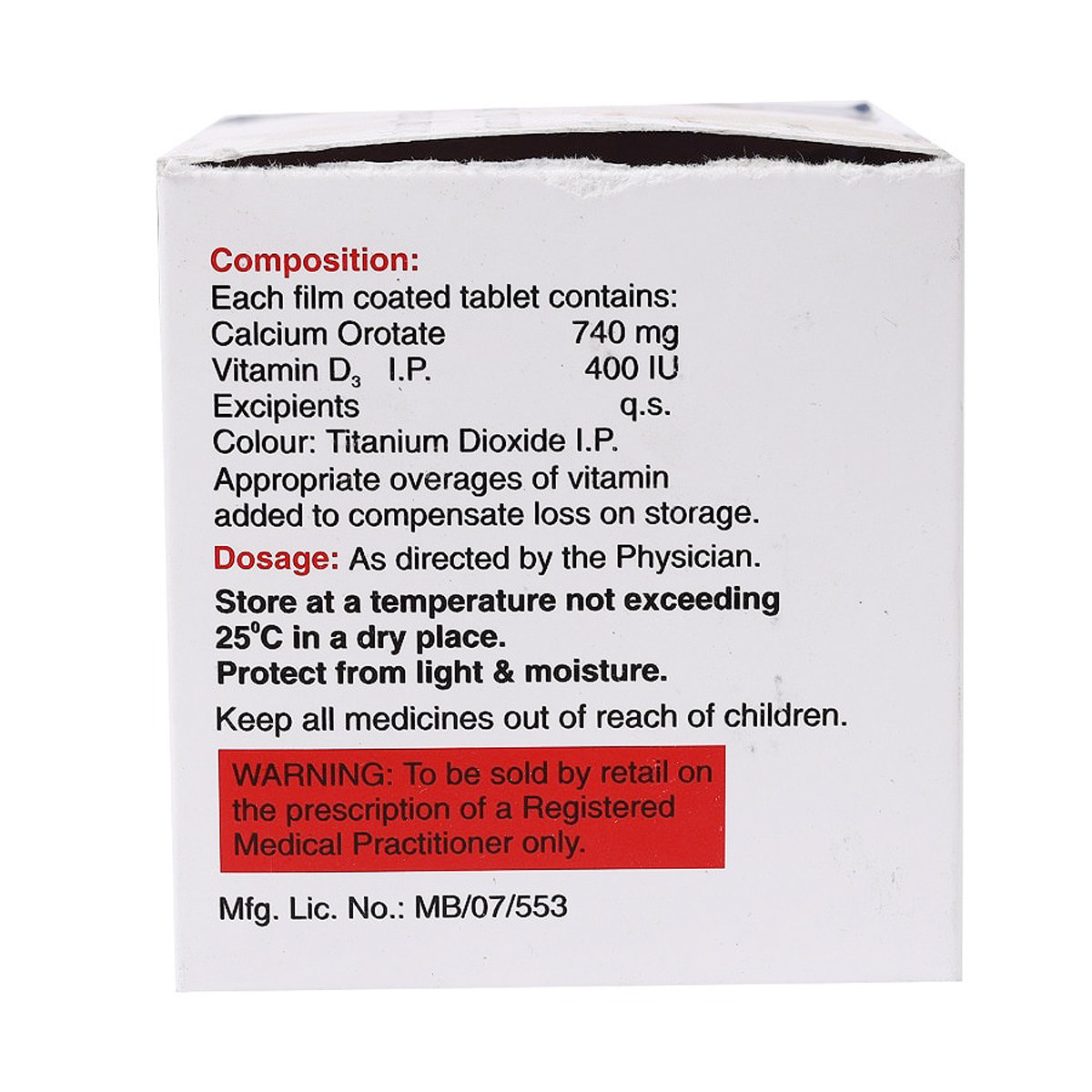 Milical-OD3 Tablet 15's, Pack of 15 Milical-OD3 Tablet 15's, Pack of 15