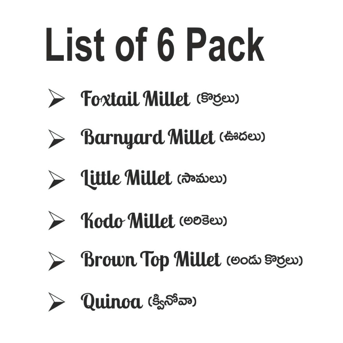 Millet Marvels Wholegrain, 6x500 gm, Pack of 1 Millet Marvels Wholegrain, 6x500 gm, Pack of 1