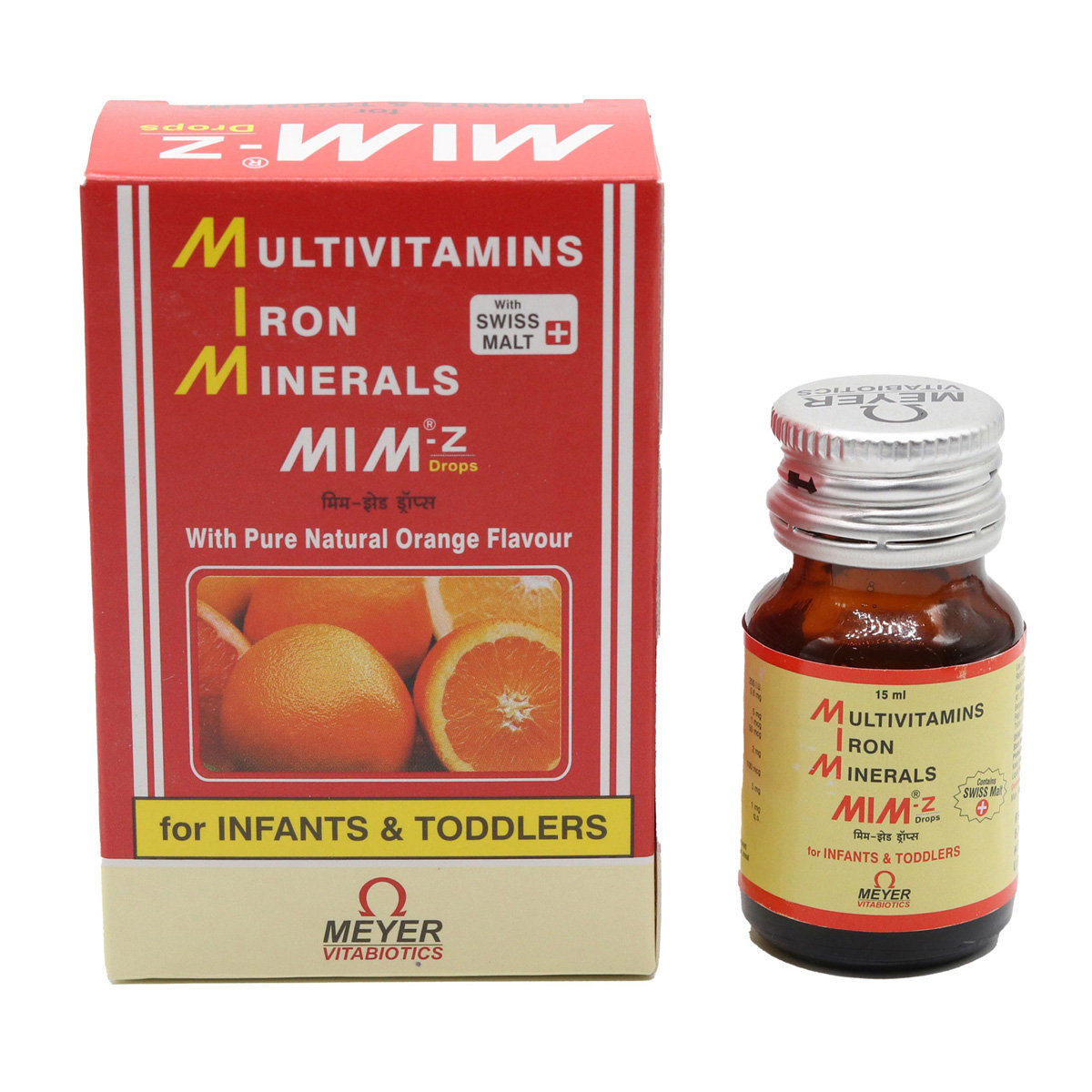 Mim-Z Orange Flavour Drops 15 ml, Pack of 1 Mim-Z Orange Flavour Drops 15 ml, Pack of 1