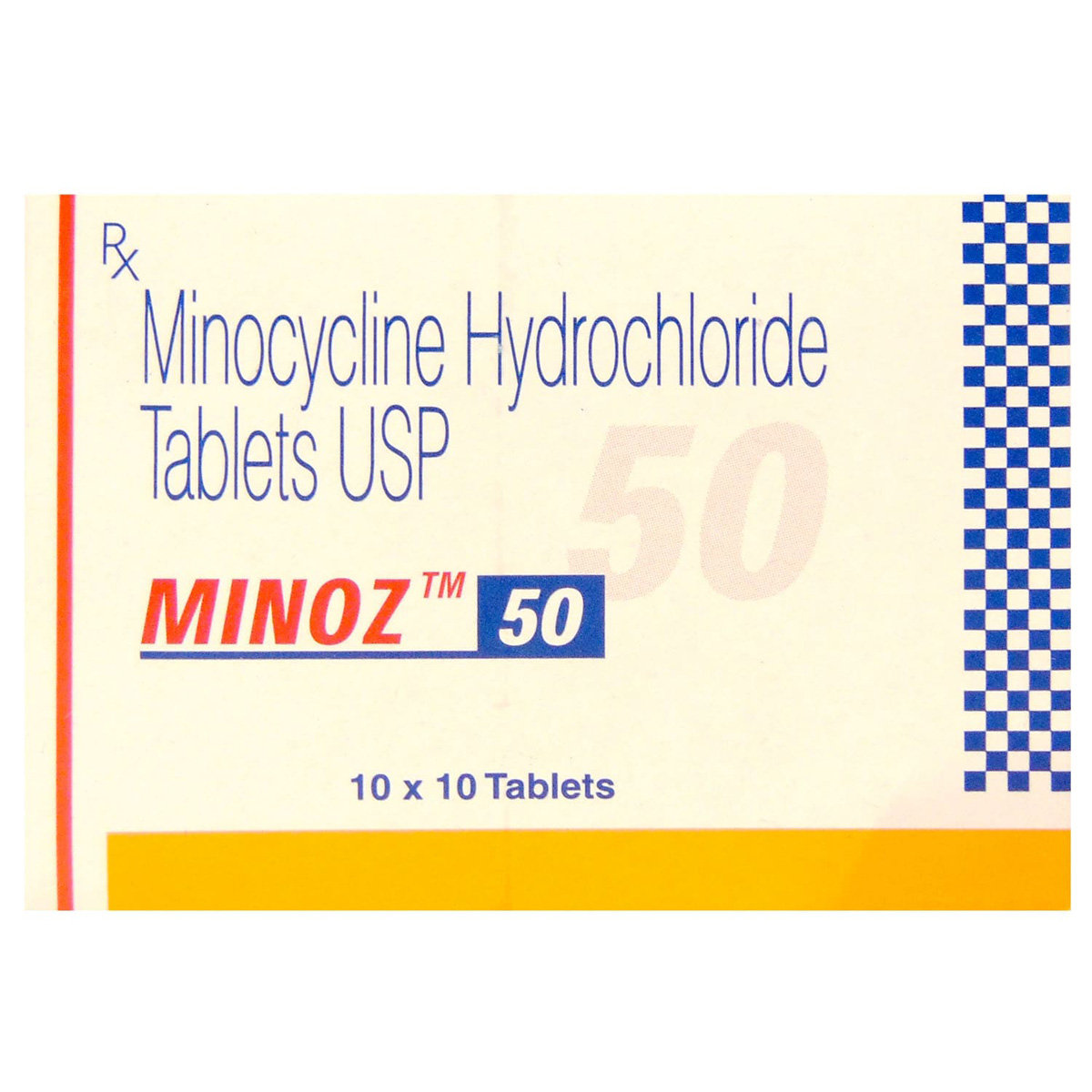 Minoz 50 Tablet 10's, Pack of 10 TABLETS Minoz 50 Tablet 10's, Pack of 10 TABLETS