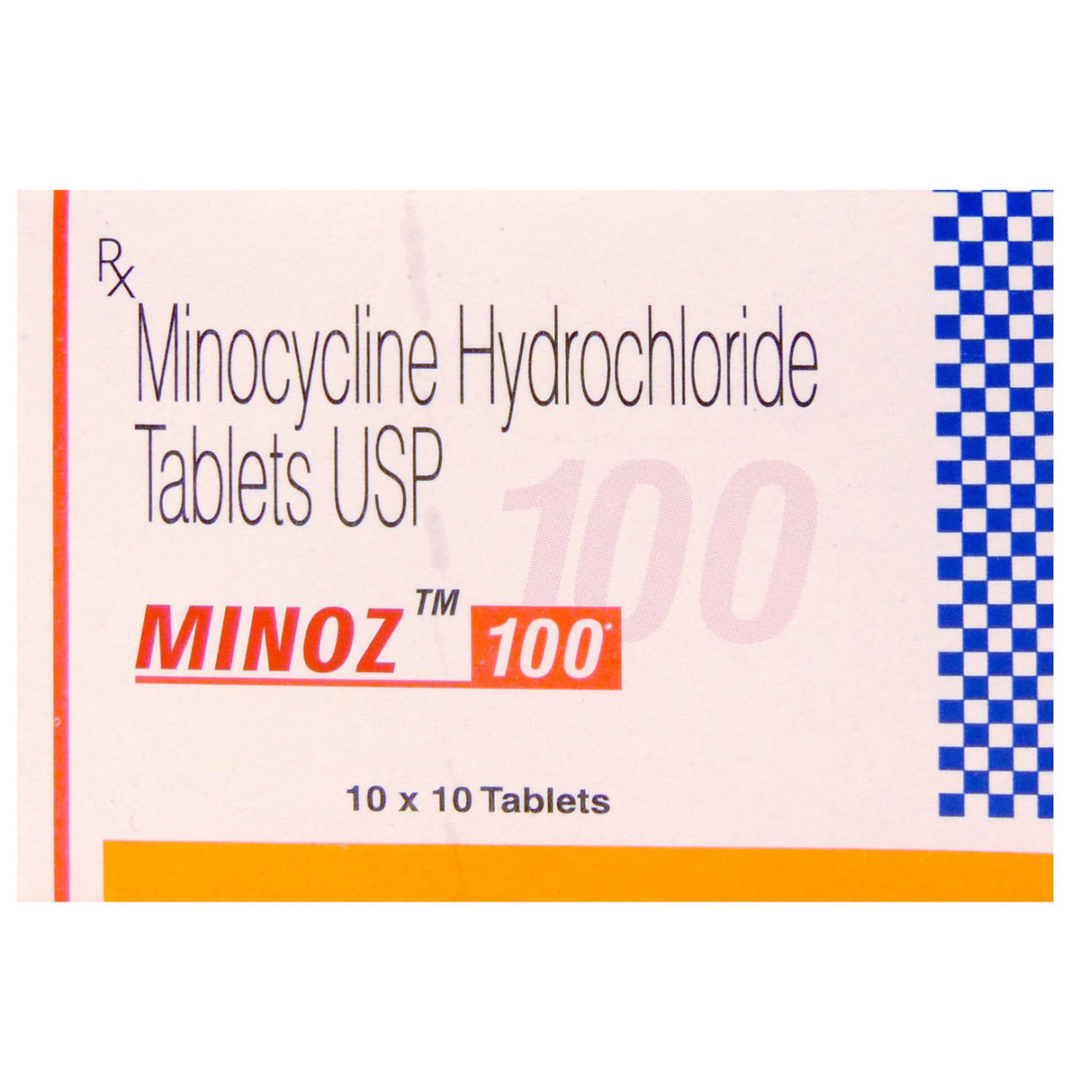 Minoz 100 Tablet 10's, Pack of 10 TABLETS Minoz 100 Tablet 10's, Pack of 10 TABLETS