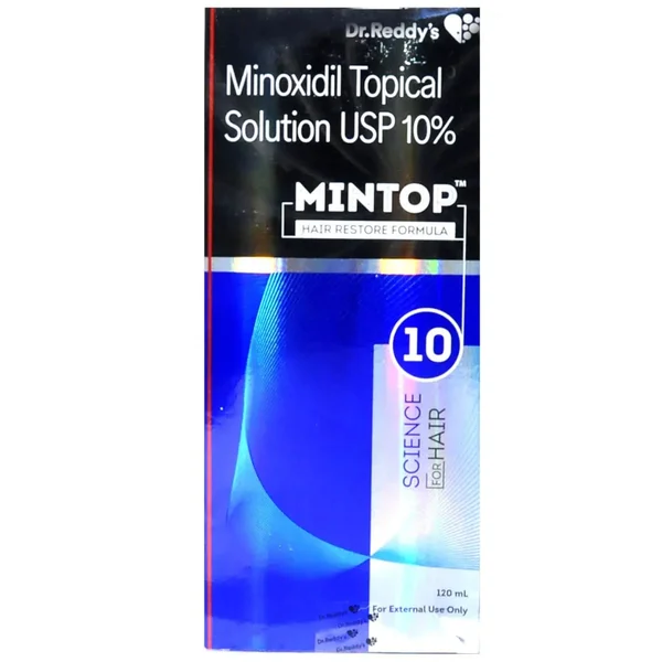 Mintop 10 Hair Restore Formula, 120 ml, Pack of 1 Solution