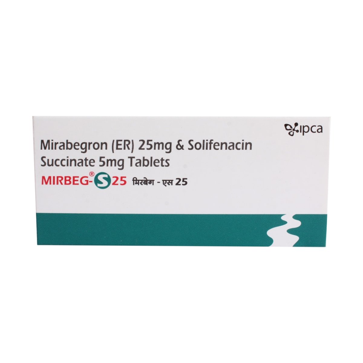 Mirbeg S 25 Tablet 10's, Pack of 10 Mirbeg S 25 Tablet 10's, Pack of 10
