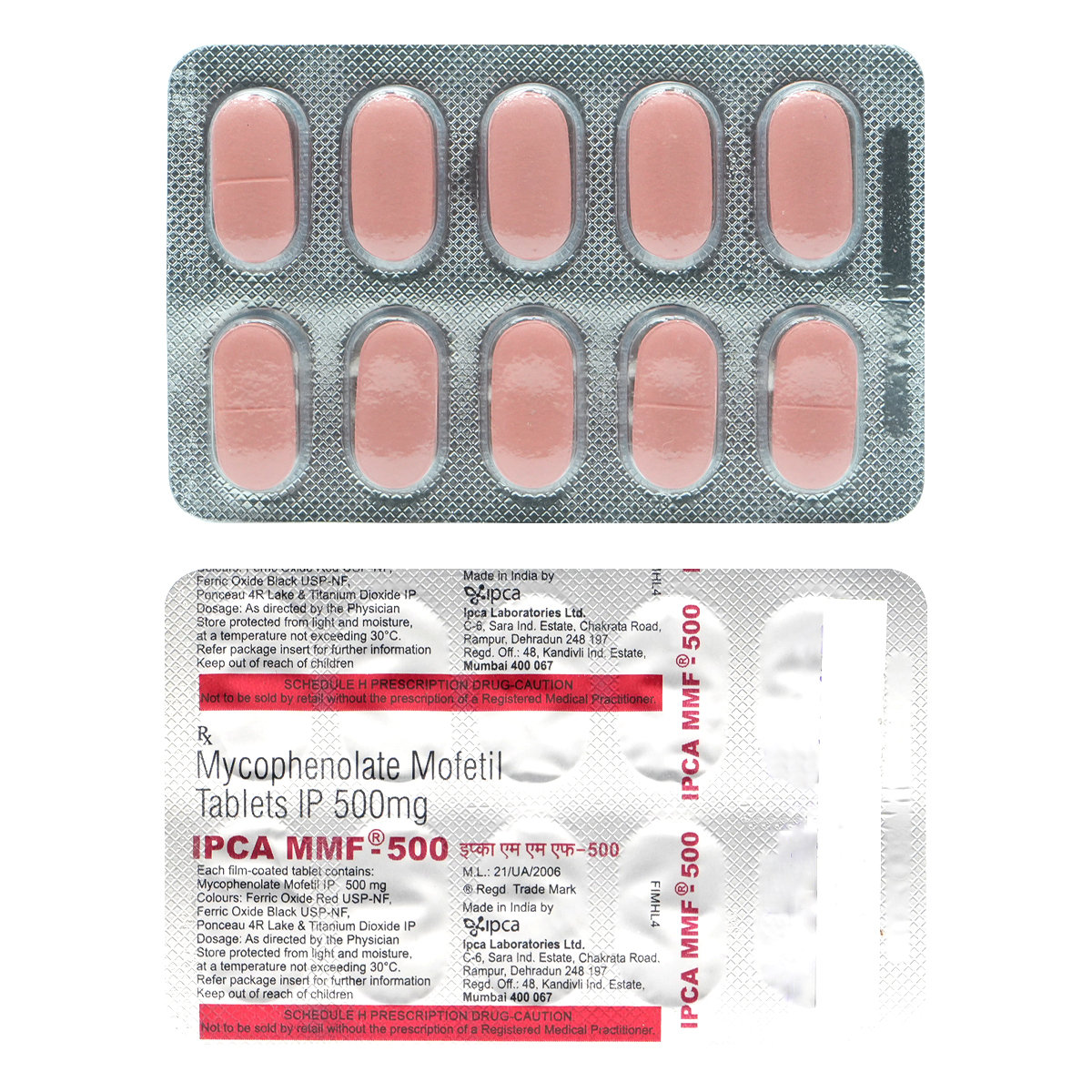 Mmf Tablet 10's, Pack of 10 TABLETS Mmf Tablet 10's, Pack of 10 TABLETS