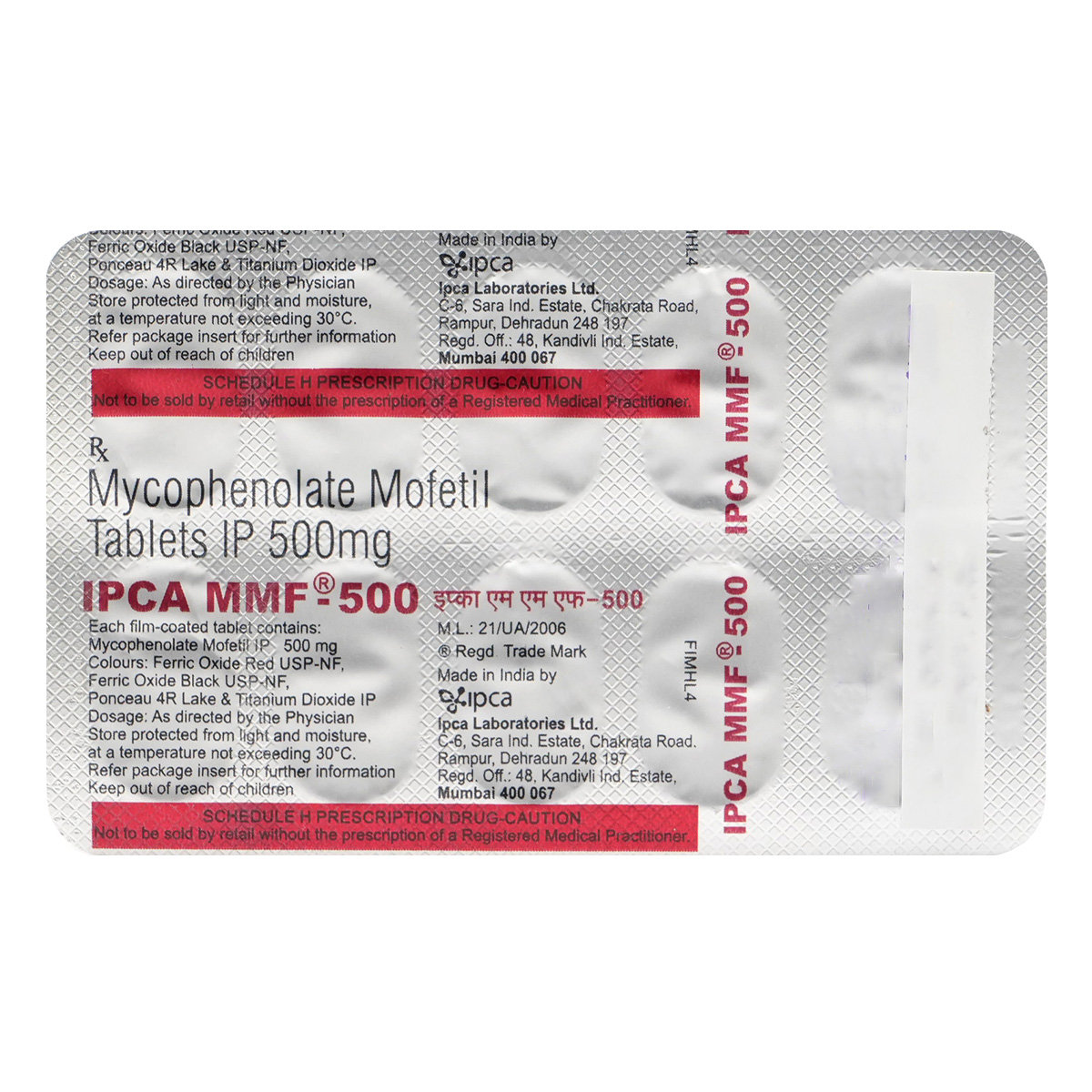 Mmf Tablet 10's, Pack of 10 TABLETS Mmf Tablet 10's, Pack of 10 TABLETS
