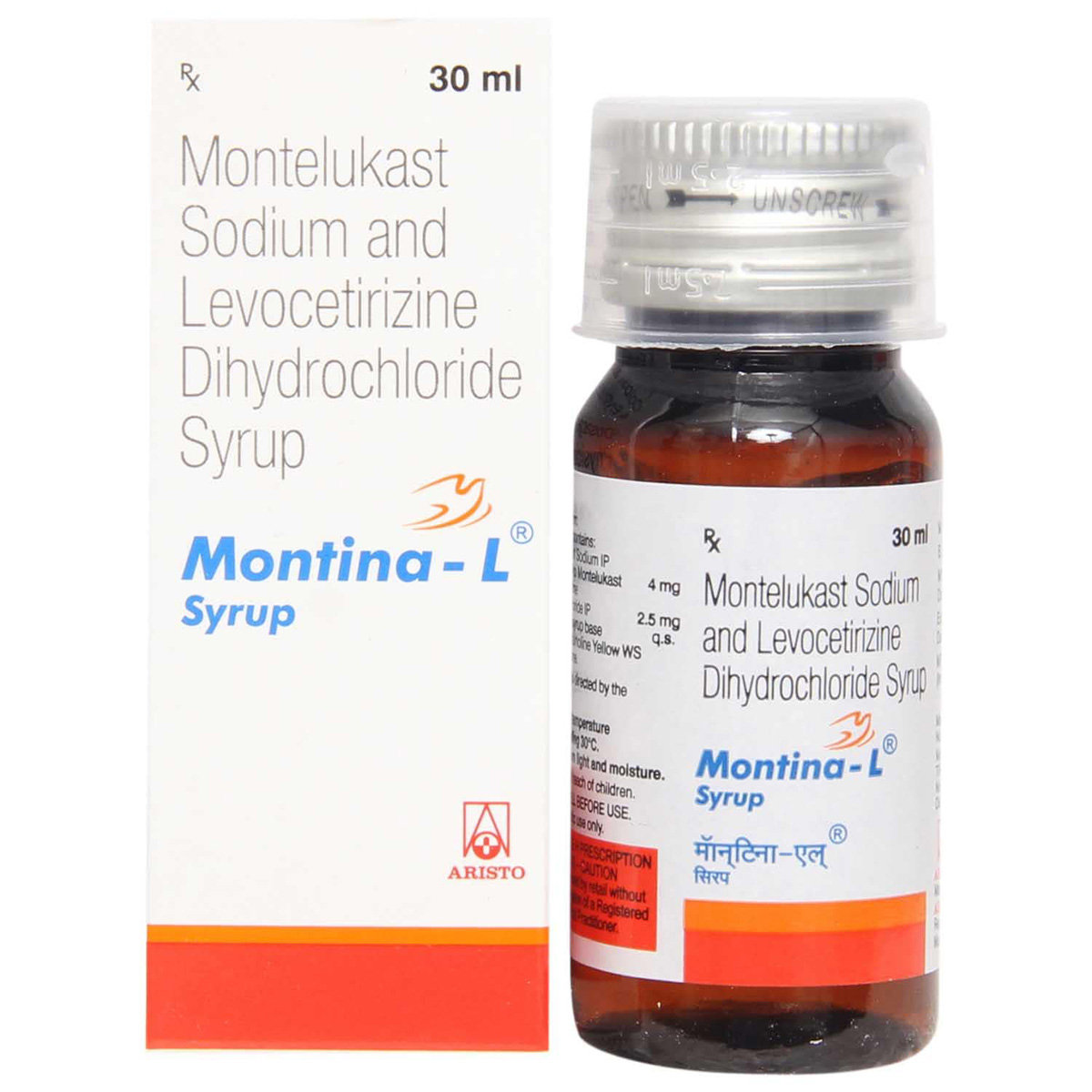 Montina L Syrup 30 ml, Pack of 1 Syrup Montina L Syrup 30 ml, Pack of 1 Syrup