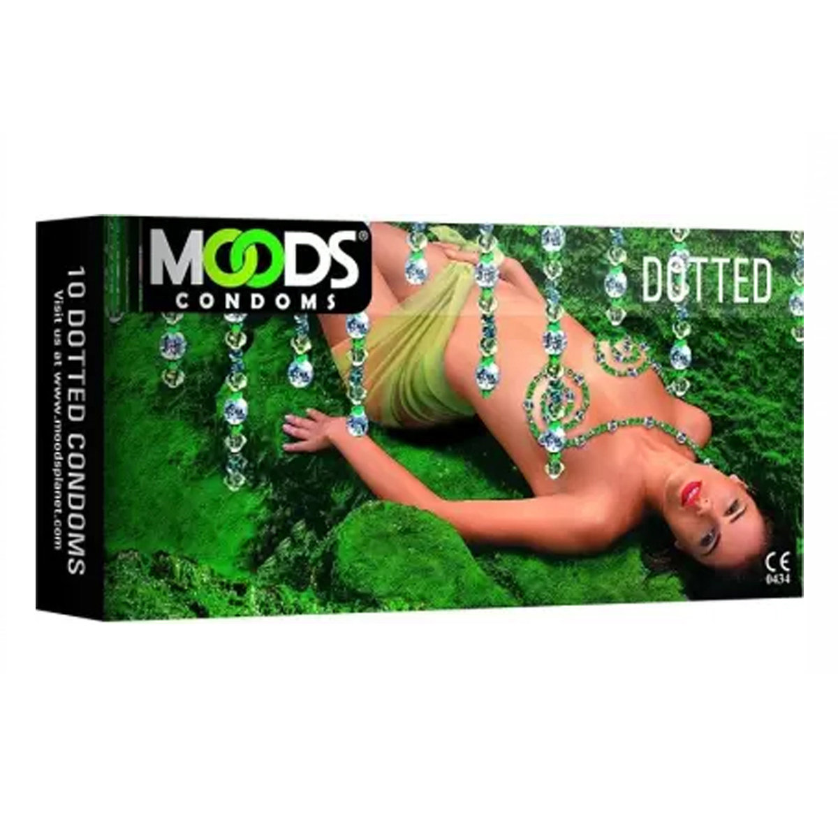 Moods Dotted Condoms, 10 Count, Pack of 1 Moods Dotted Condoms, 10 Count, Pack of 1