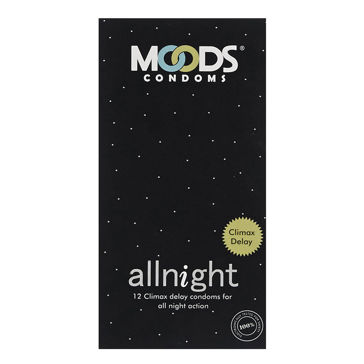 Moods Allnight Condoms, 12 Count, Pack of 1 Moods Allnight Condoms, 12 Count, Pack of 1