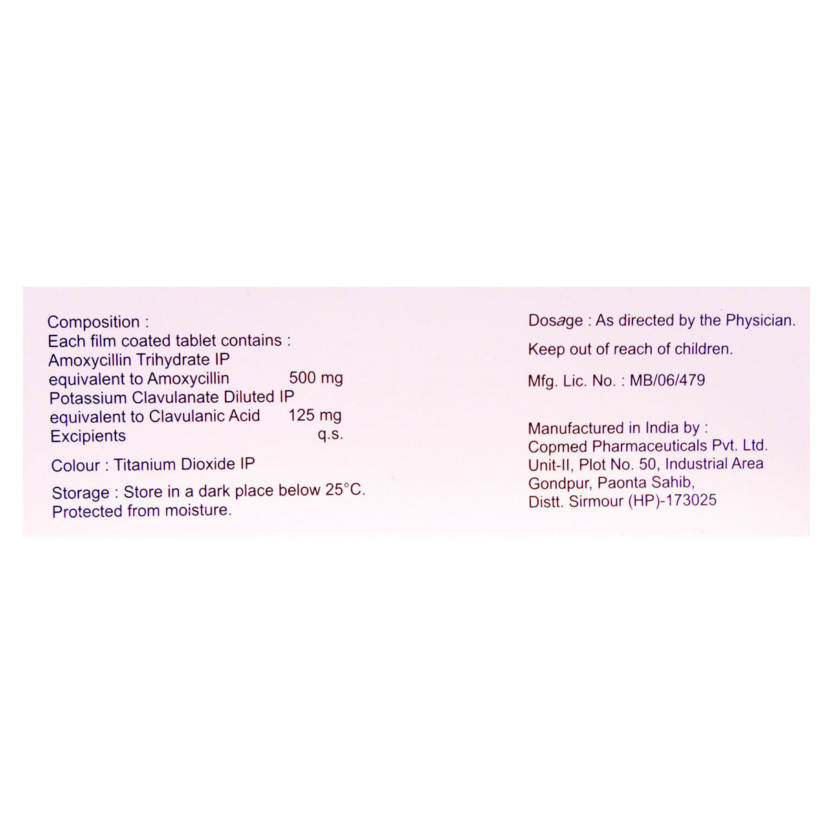 Moxikind-CV 625 Tablet 10's, Pack of 10 TABLETS Moxikind-CV 625 Tablet 10's, Pack of 10 TABLETS