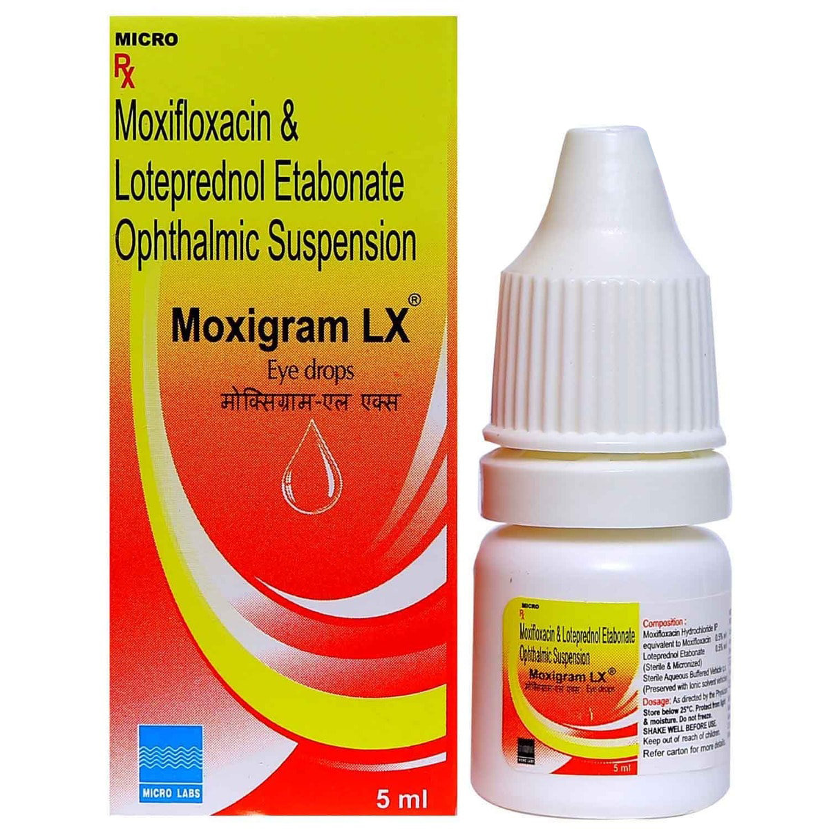Moxigram LX Eye Drop 5 ml, Pack of 1 Eye Drops Moxigram LX Eye Drop 5 ml, Pack of 1 Eye Drops