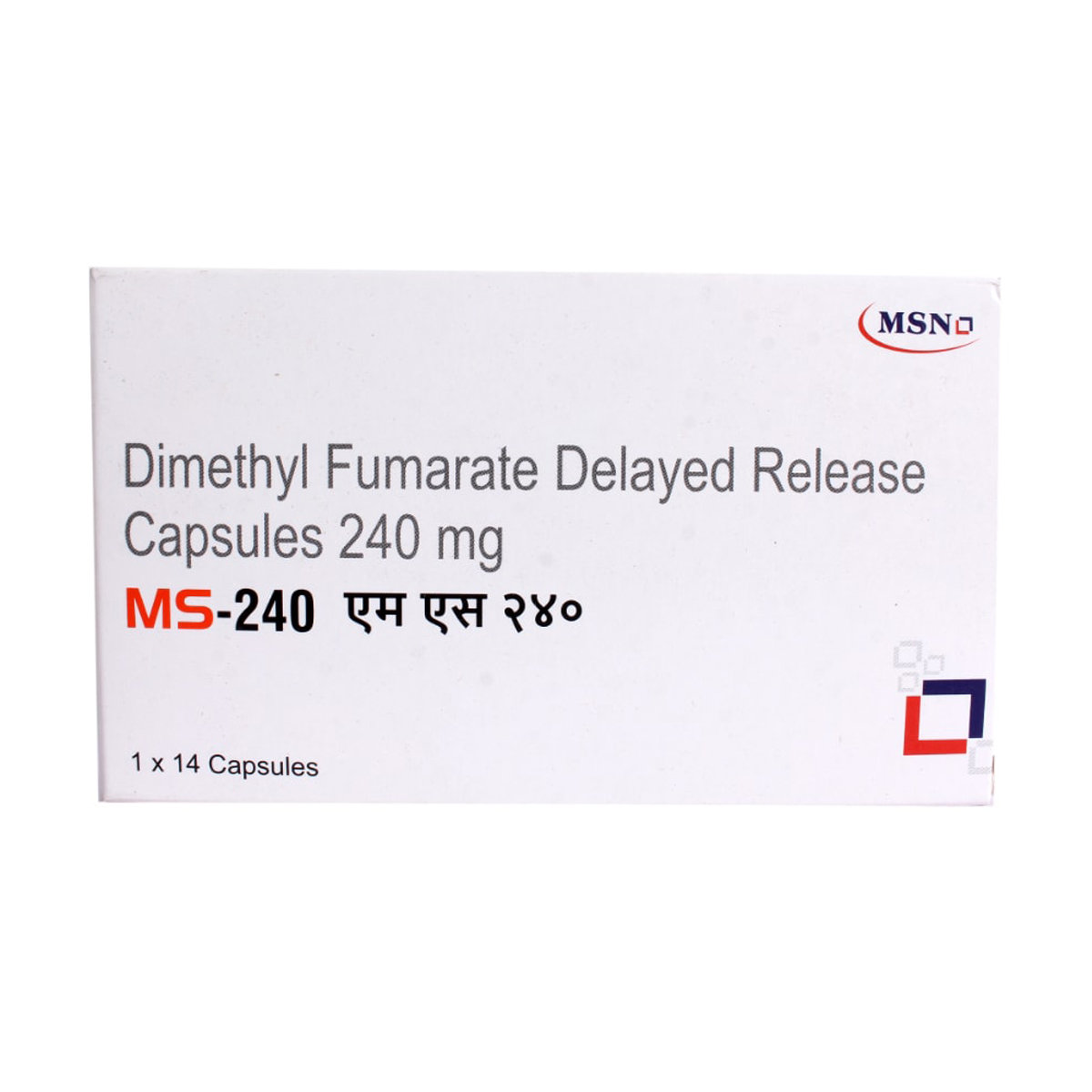 MS-240 DR Capsule 14's, Pack of 14 CapsuleS MS-240 DR Capsule 14's, Pack of 14 CapsuleS