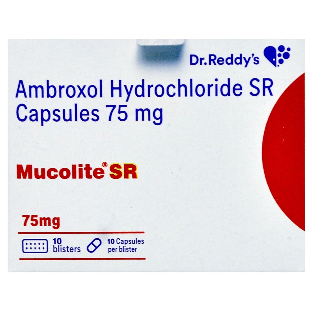 Mucolite SR Capsule 10's, Pack of 10 CAPSULES Mucolite SR Capsule 10's, Pack of 10 CAPSULES