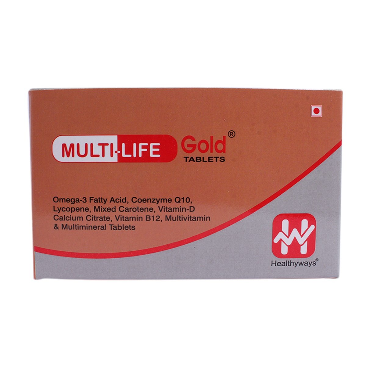 Multi-Life Gold Tablet 10's, Pack of 10 Multi-Life Gold Tablet 10's, Pack of 10