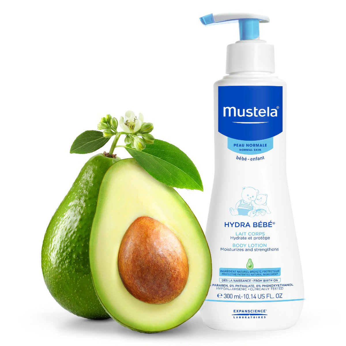 Mustela Hydra Bebe Body Lotion, 300 ml, Pack of 1 Mustela Hydra Bebe Body Lotion, 300 ml, Pack of 1