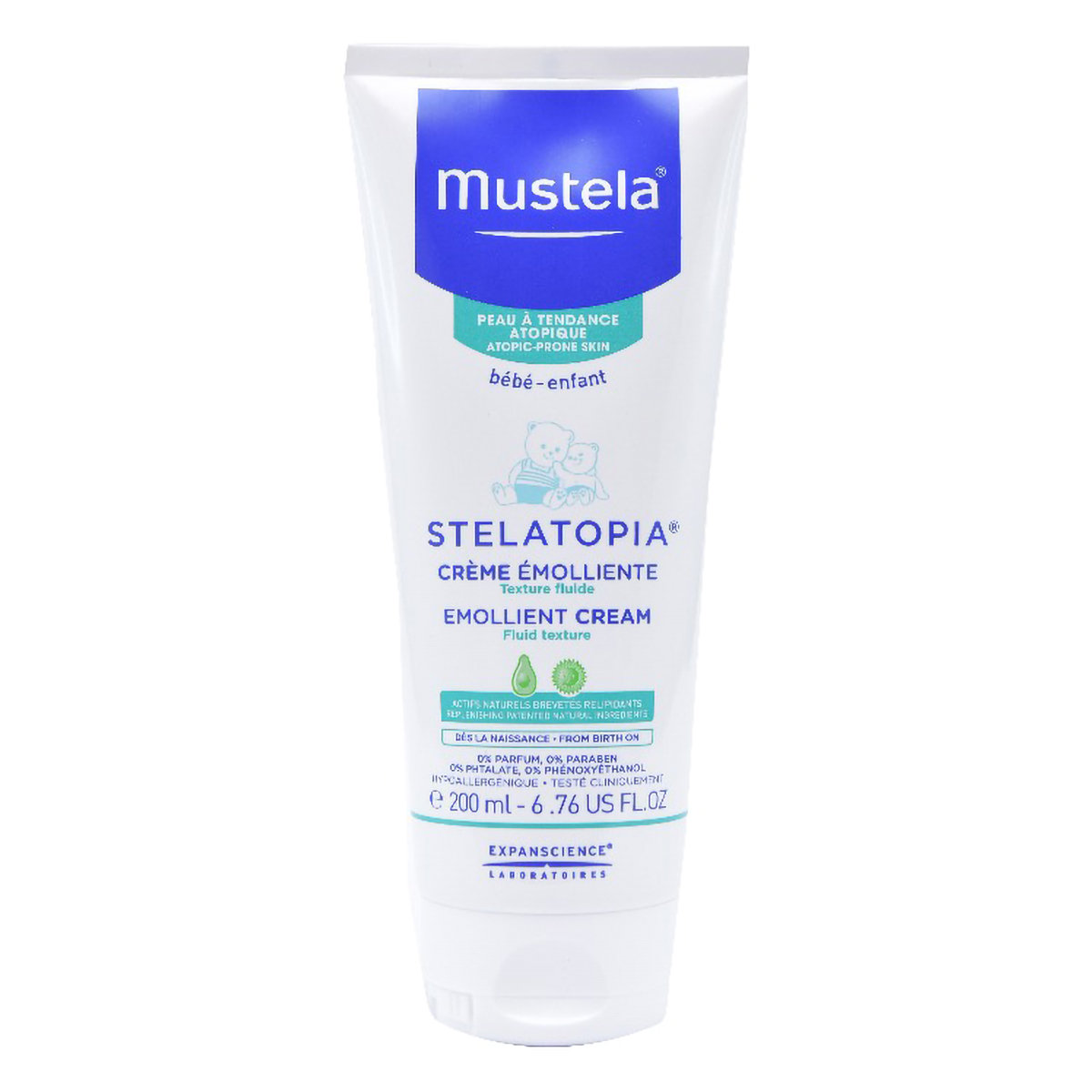 Mustela Stelatopia Emollient Baby Cream, 200 ml, Pack of 1 Mustela Stelatopia Emollient Baby Cream, 200 ml, Pack of 1