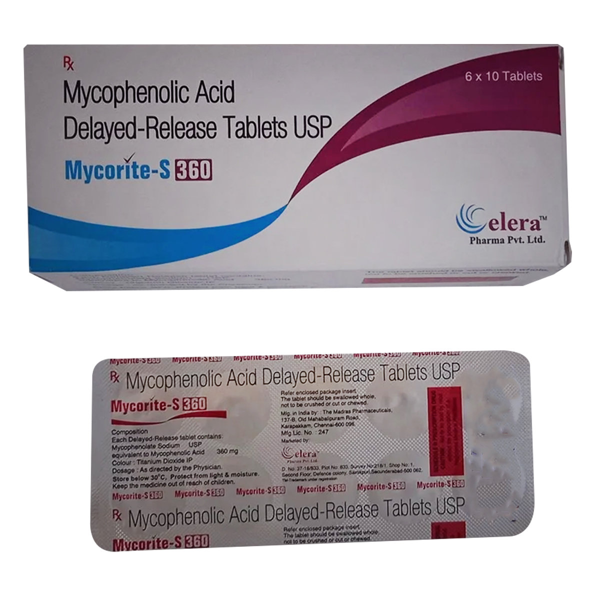 Mycorite S 360 Tablet 10's, Pack of 10 TABLETS Mycorite S 360 Tablet 10's, Pack of 10 TABLETS