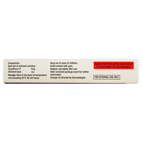 Mylimus 0.1% Ointment 20 gm, Pack of 1 OINTMENT Mylimus 0.1% Ointment 20 gm, Pack of 1 OINTMENT